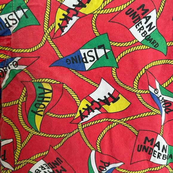 Nautical theme Joe Boxer JUST GO TO SLEEP! men's pyjamas sleepwear set Sz M - Picture 6 of 7